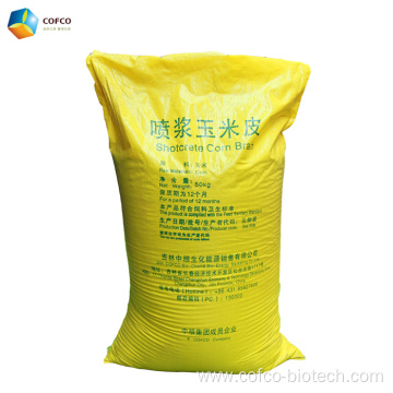 Maize gluten cattle feed